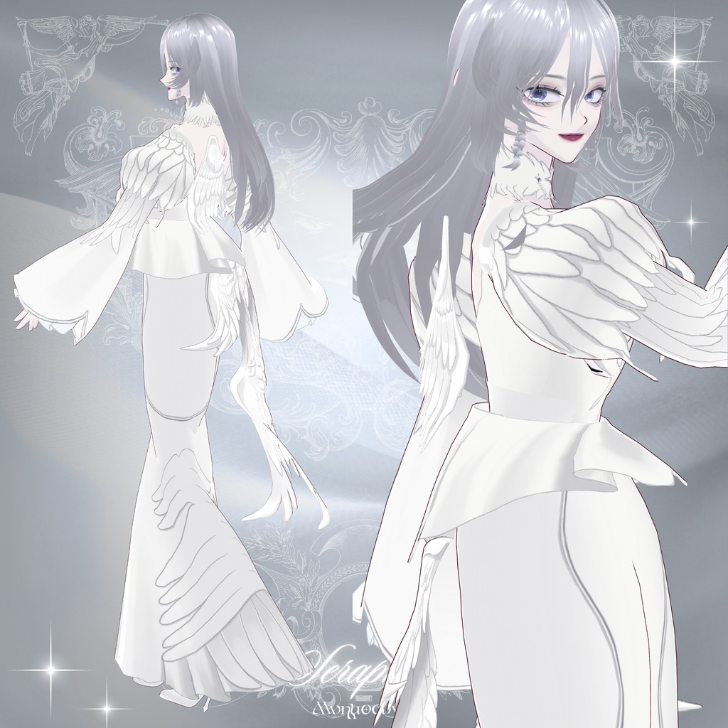 Seraphim【VRoid dress set】