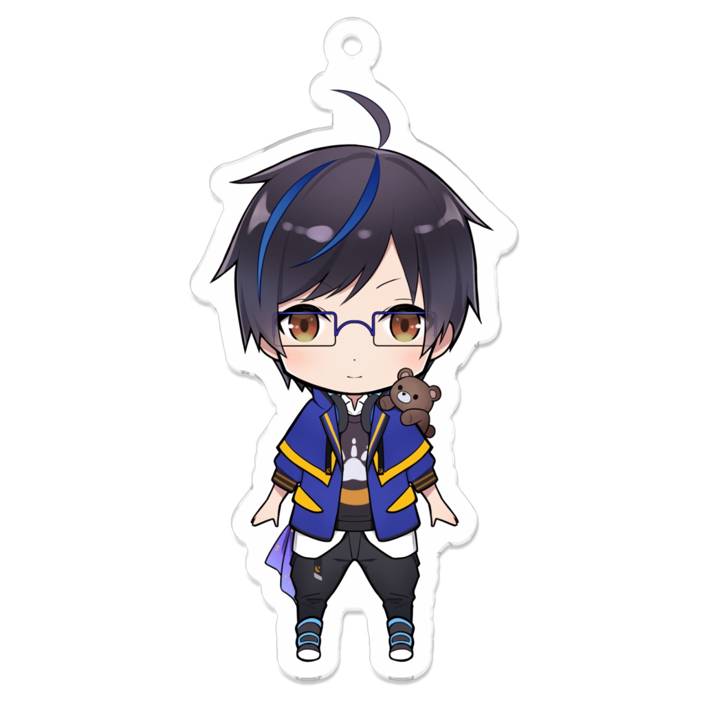 月ノ輪熊真（SD）アクリルキーホルダー 