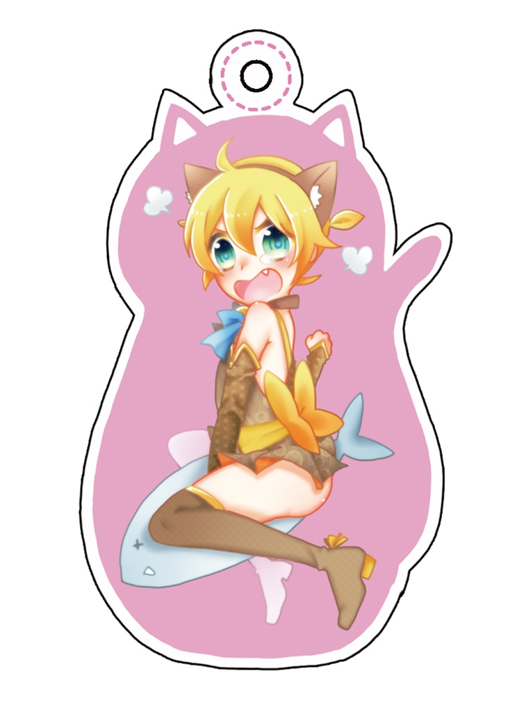 ネコミミレン君アクキー