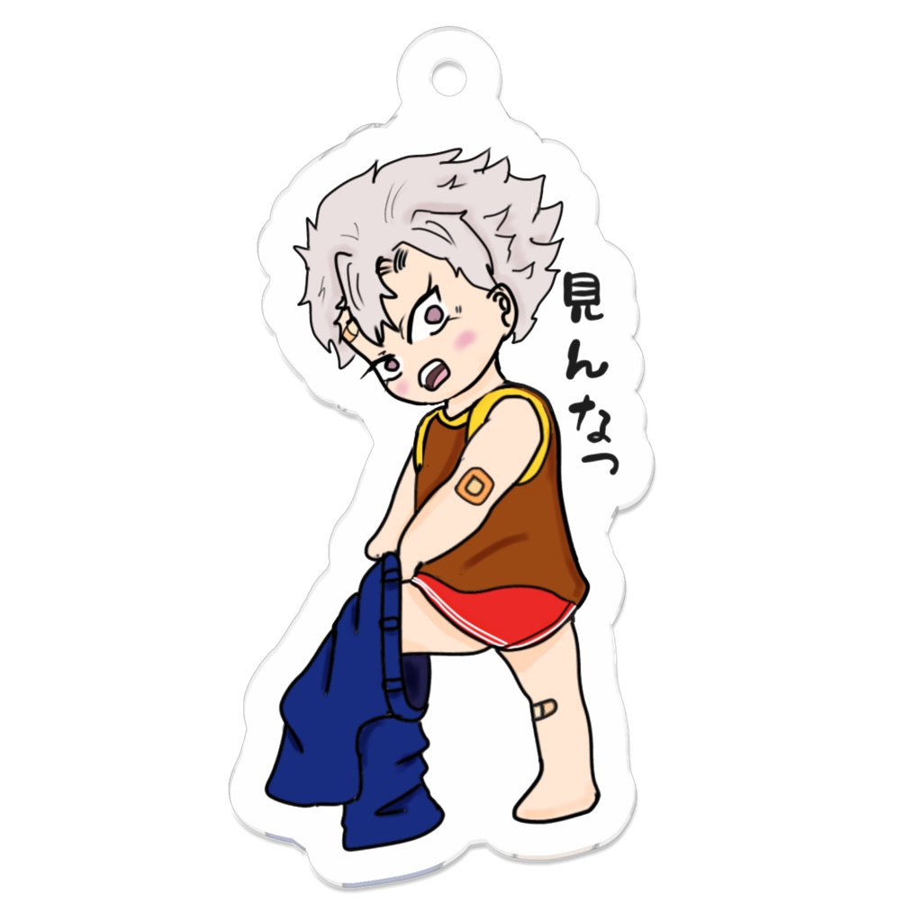 さね君お着替え中アクキー