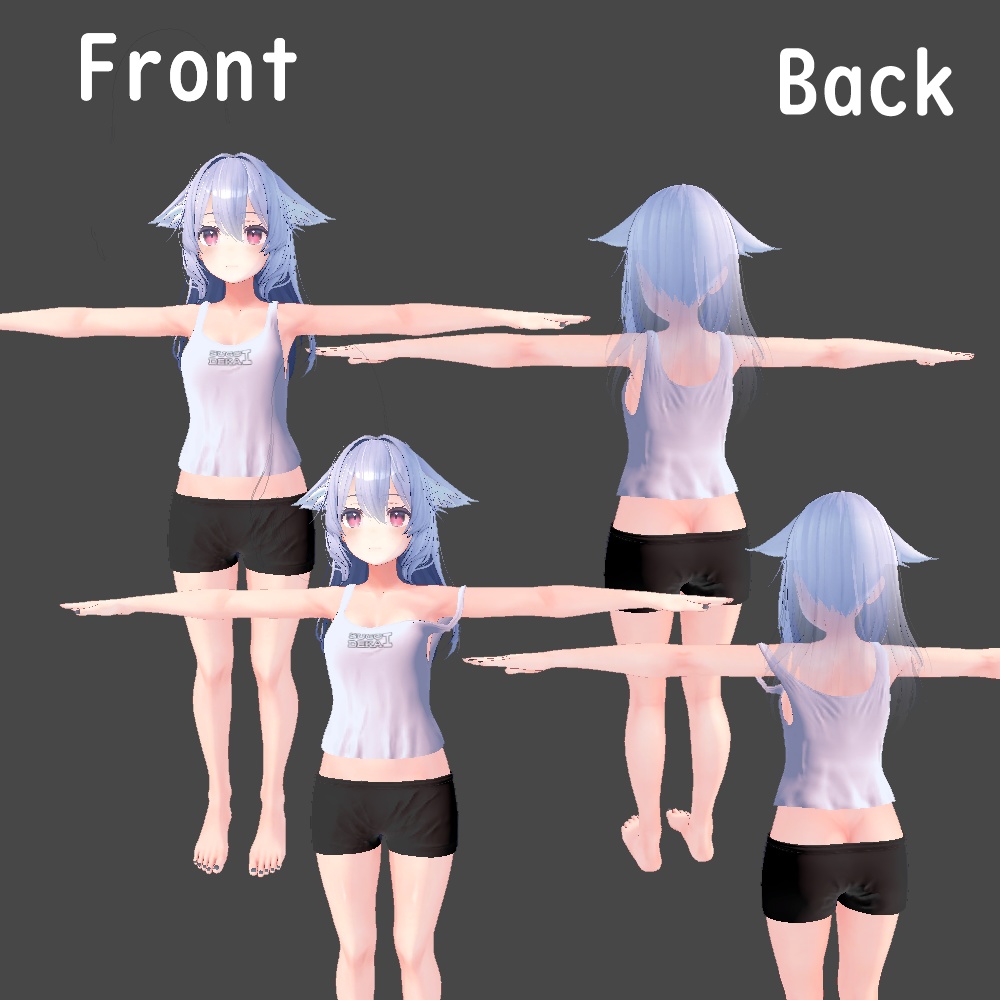 ゆるゆる部屋着【桔梗】