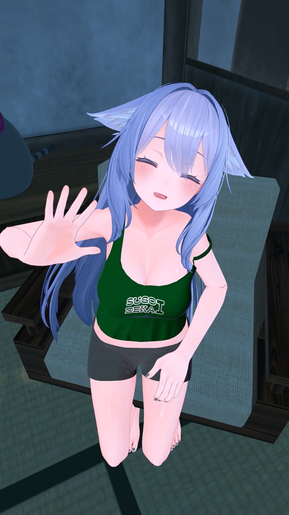 ゆるゆる部屋着【桔梗】