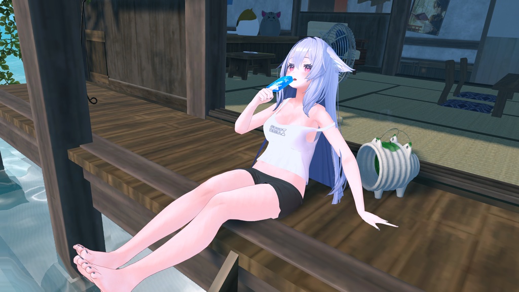 ゆるゆる部屋着【桔梗】