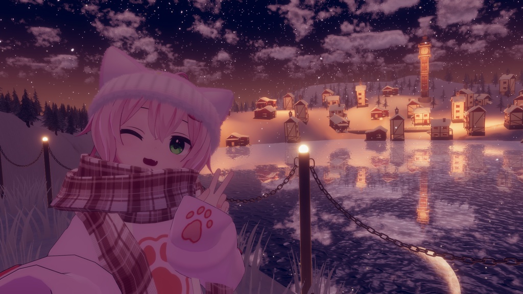 【無料】【ラスク】マフラー帽子セット