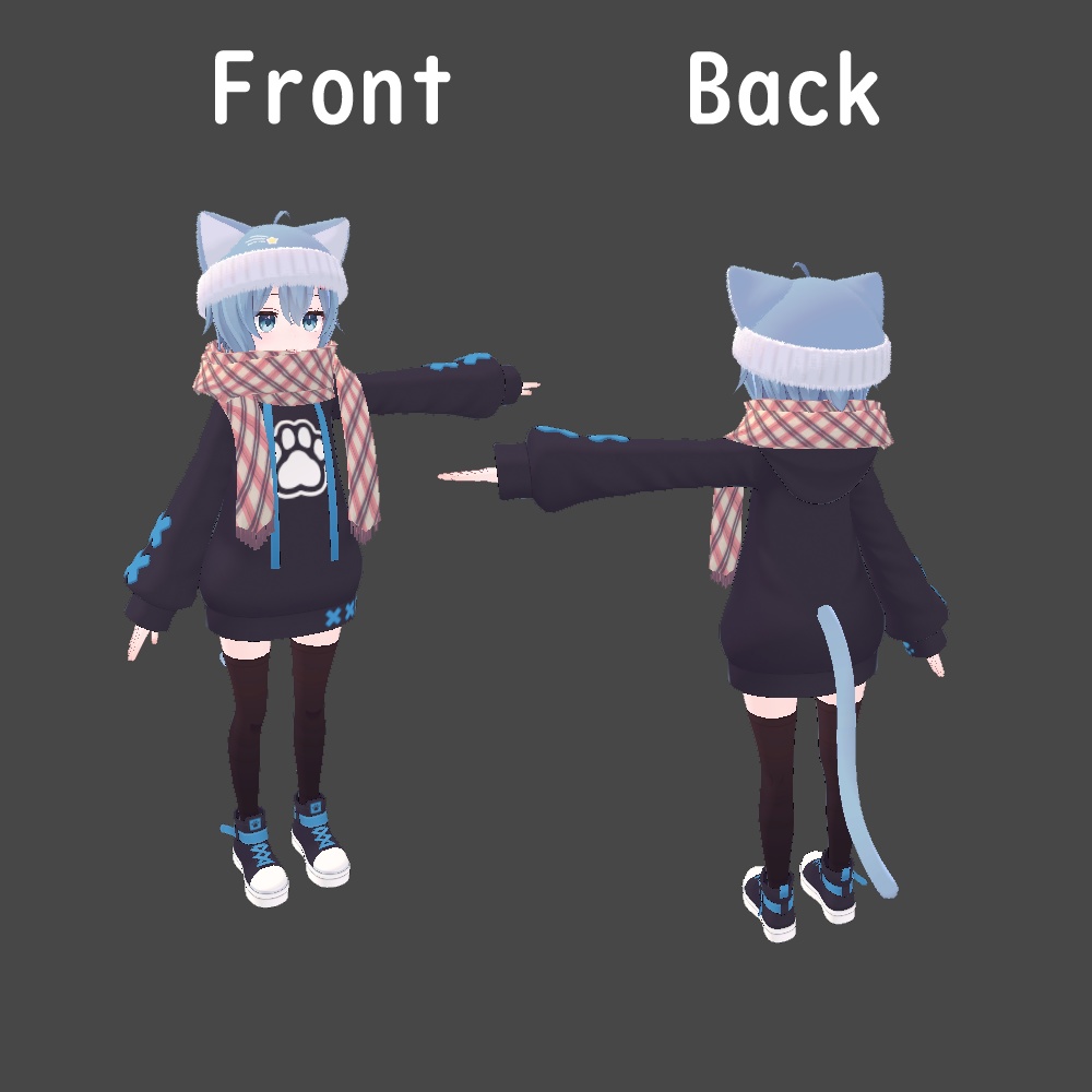 【無料】【ラスク】マフラー帽子セット