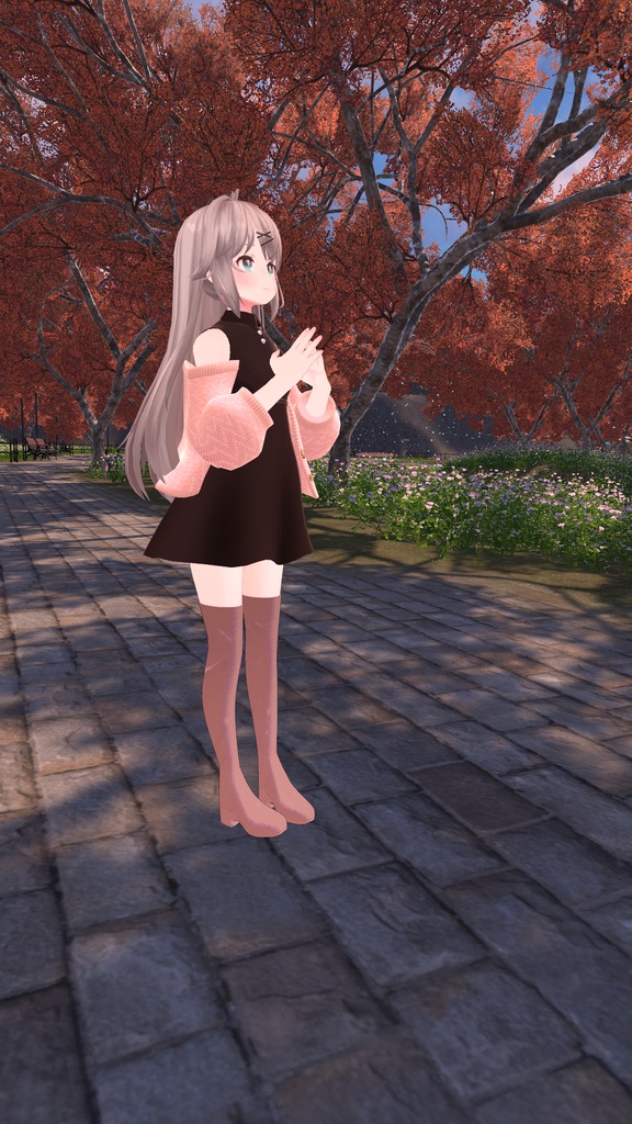 寒露のお散歩コーデ【桔梗】【透羽】【チセ】【キュリシア】【スピカ】