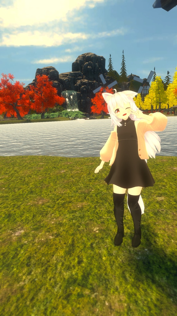 寒露のお散歩コーデ【桔梗】【透羽】【チセ】【キュリシア】【スピカ】