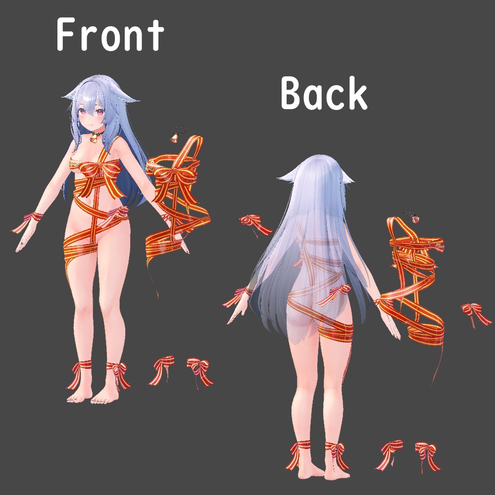 RibbonXmas【桔梗】【しなの】【ギミック付き】