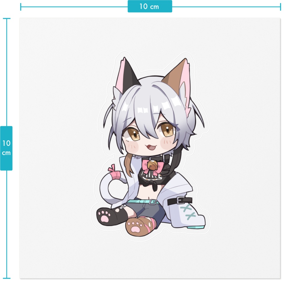 三色りんちゃんSD ステッカー