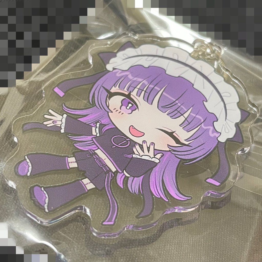紫乃みやびアクリルキーホルダー 通常ver.
