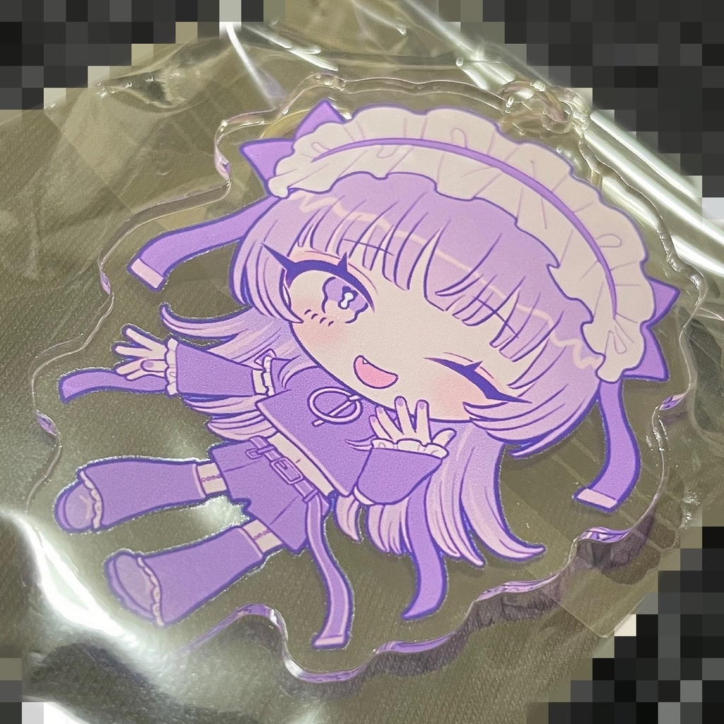 紫乃みやびアクリルキーホルダー パステルver.