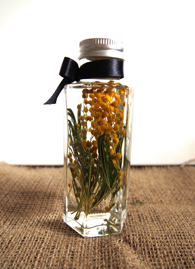 ミモザのハーバリウム