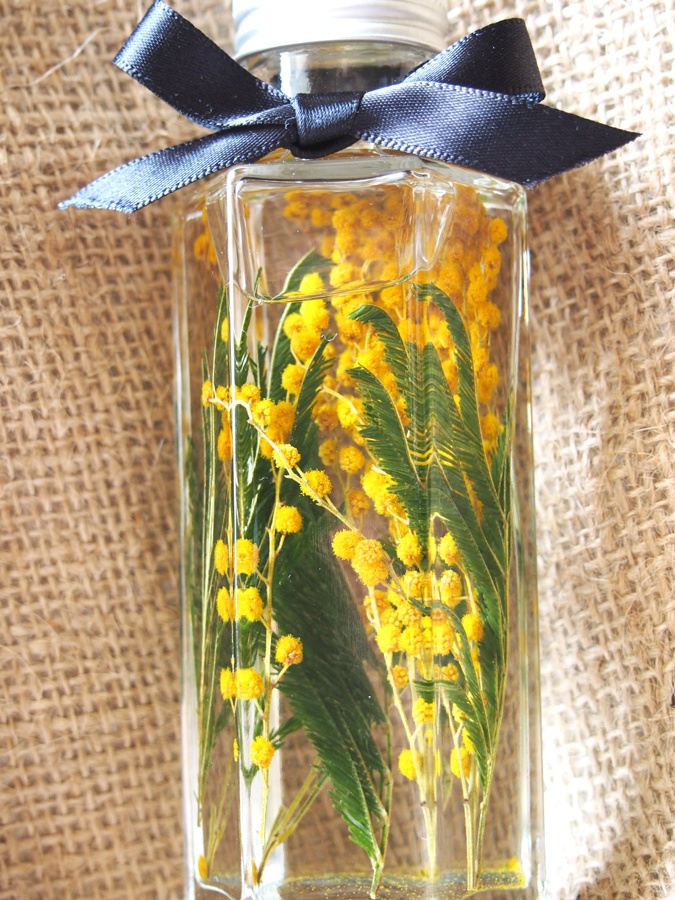 ミモザのハーバリウム