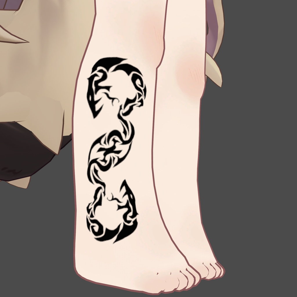 Designed forキプフェル -Kipfel- Tattoo Decal