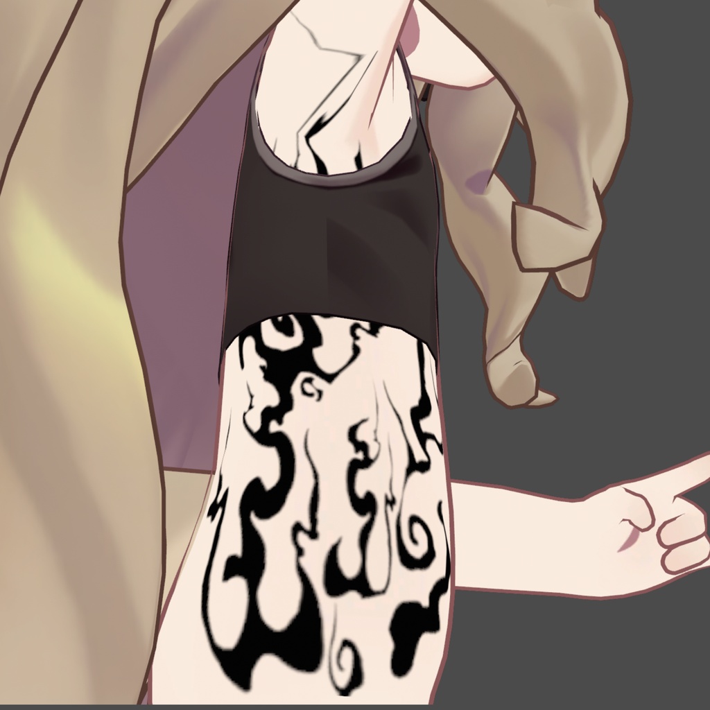 Designed forキプフェル -Kipfel- Tattoo Decal