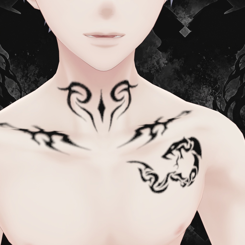 Designed for 水瀬-Minasa- Tattoo Decal
