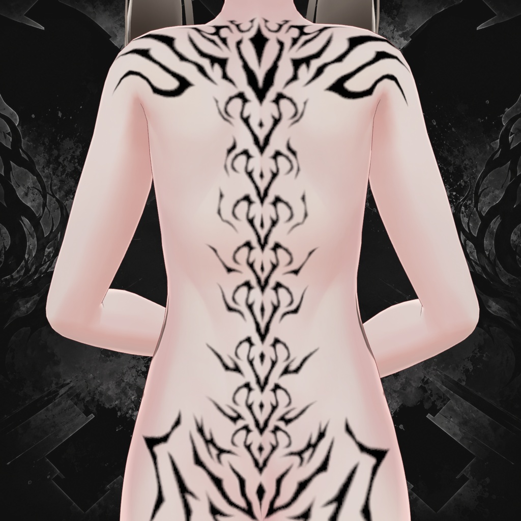 Designed for ユギ・ミヨ Tattoo Decal