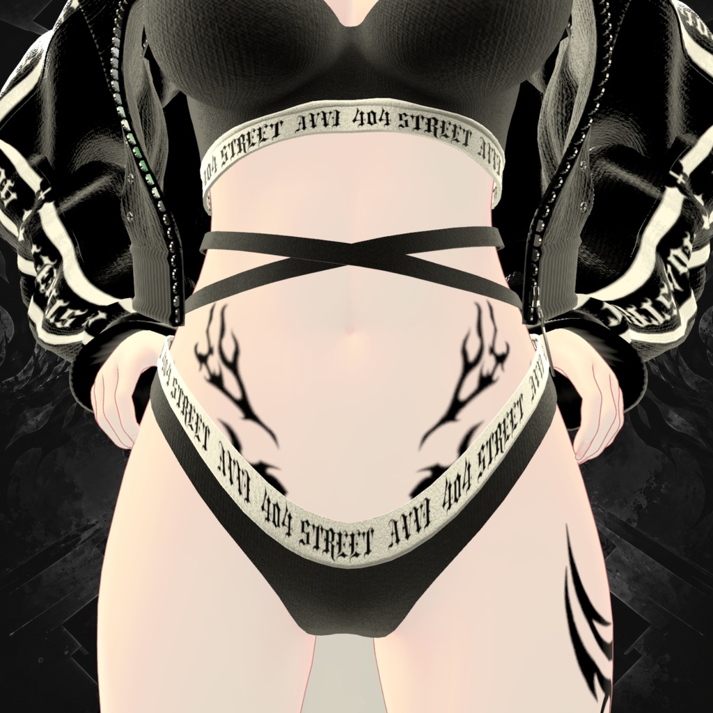 Designed for ルルネ Tattoo Decal