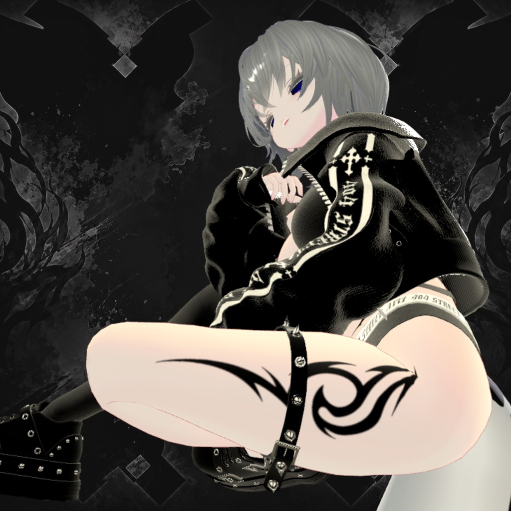 Designed for ルルネ Tattoo Decal