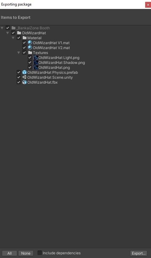 3D model - Old Wizard Hat with physics