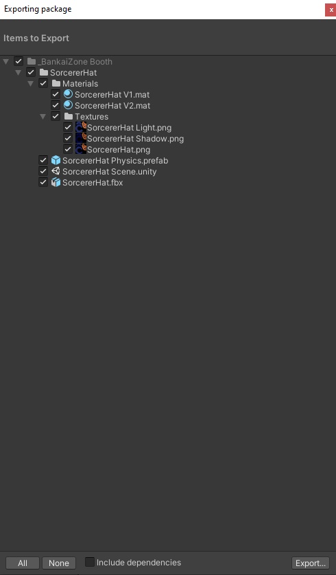 3D model - Sorcerer Hat with physics