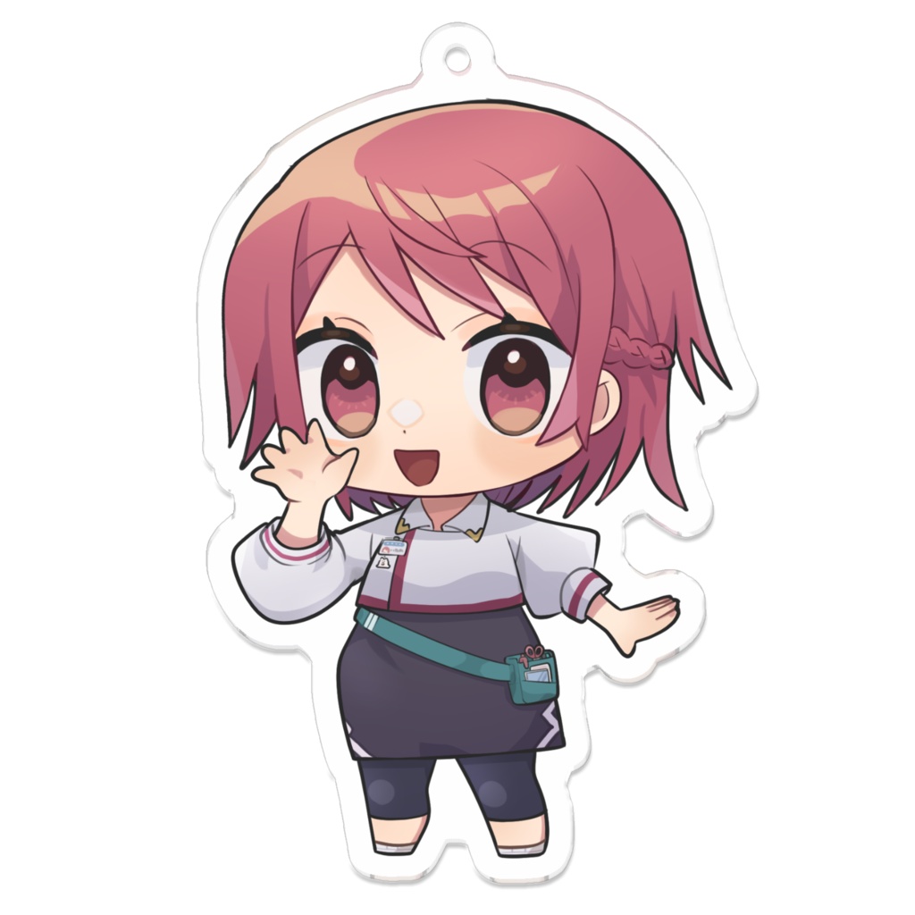 八夜水アクリルキーホルダー（ナース服ver.）