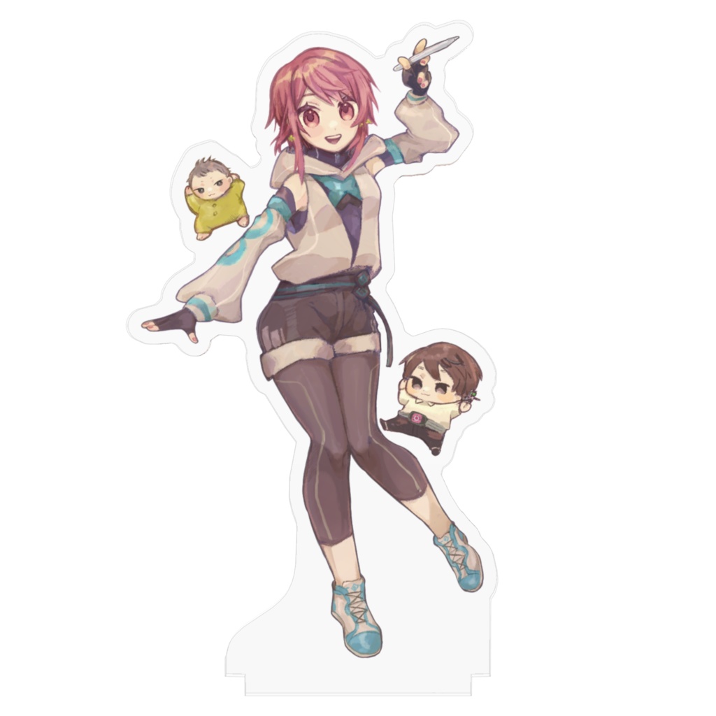 八夜水キービジュアル(2023)アクリルフィギュア