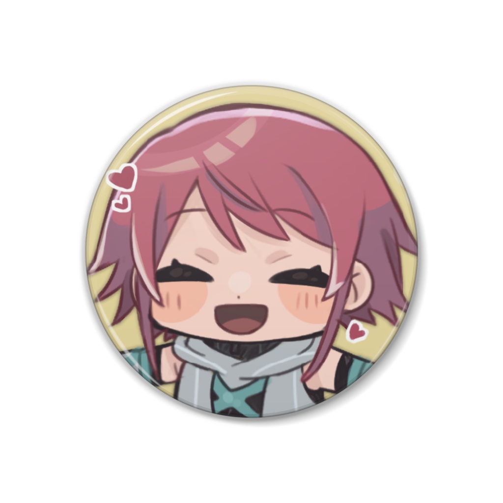 八夜水缶バッジ(38mm)