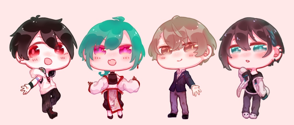 非公式アクリルキーホルダー