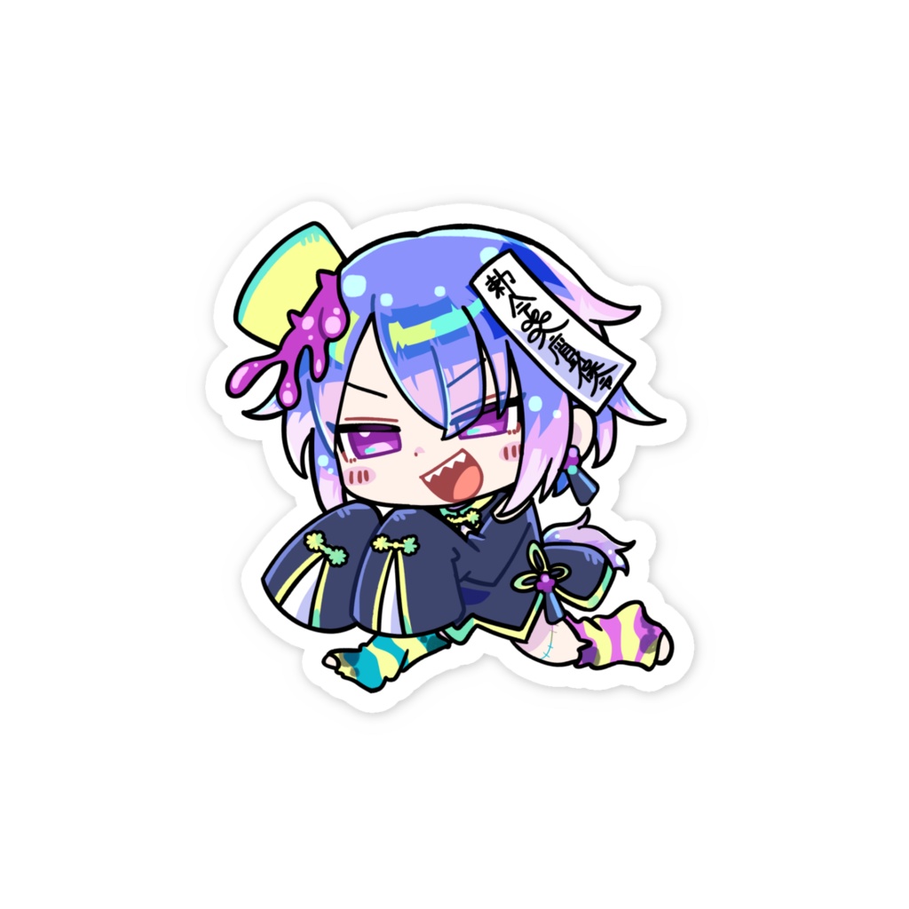 追っかけ春キンステッカー