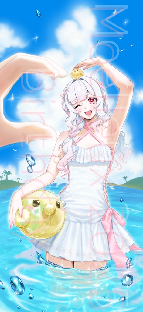 2025Birthday/9:16壁紙(おててありver.)
