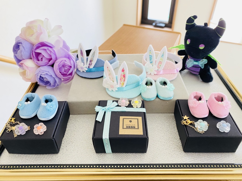 うさうさサンバイザーセット