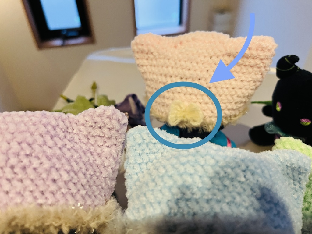 ゆるふわねこみみ帽子