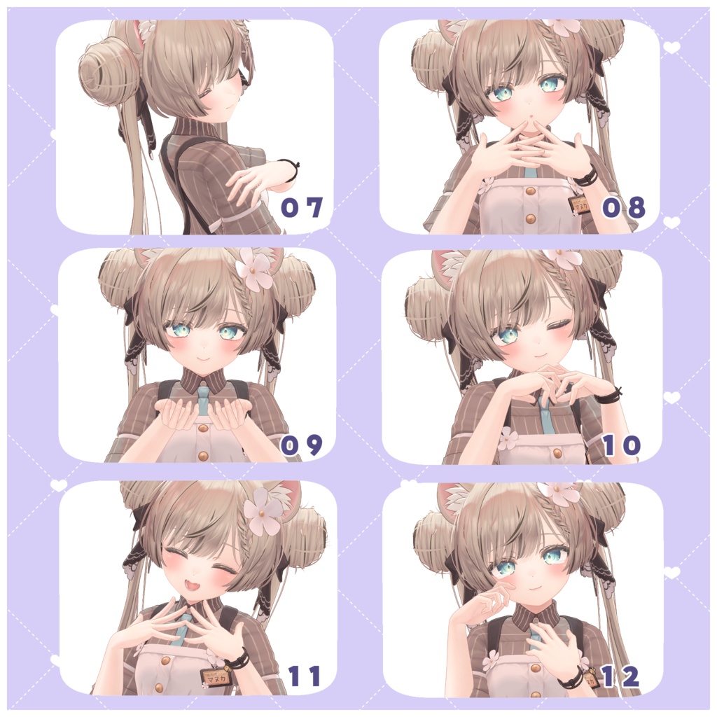 【無料】ネイルを魅せたいハンドサイン&ポーズセット