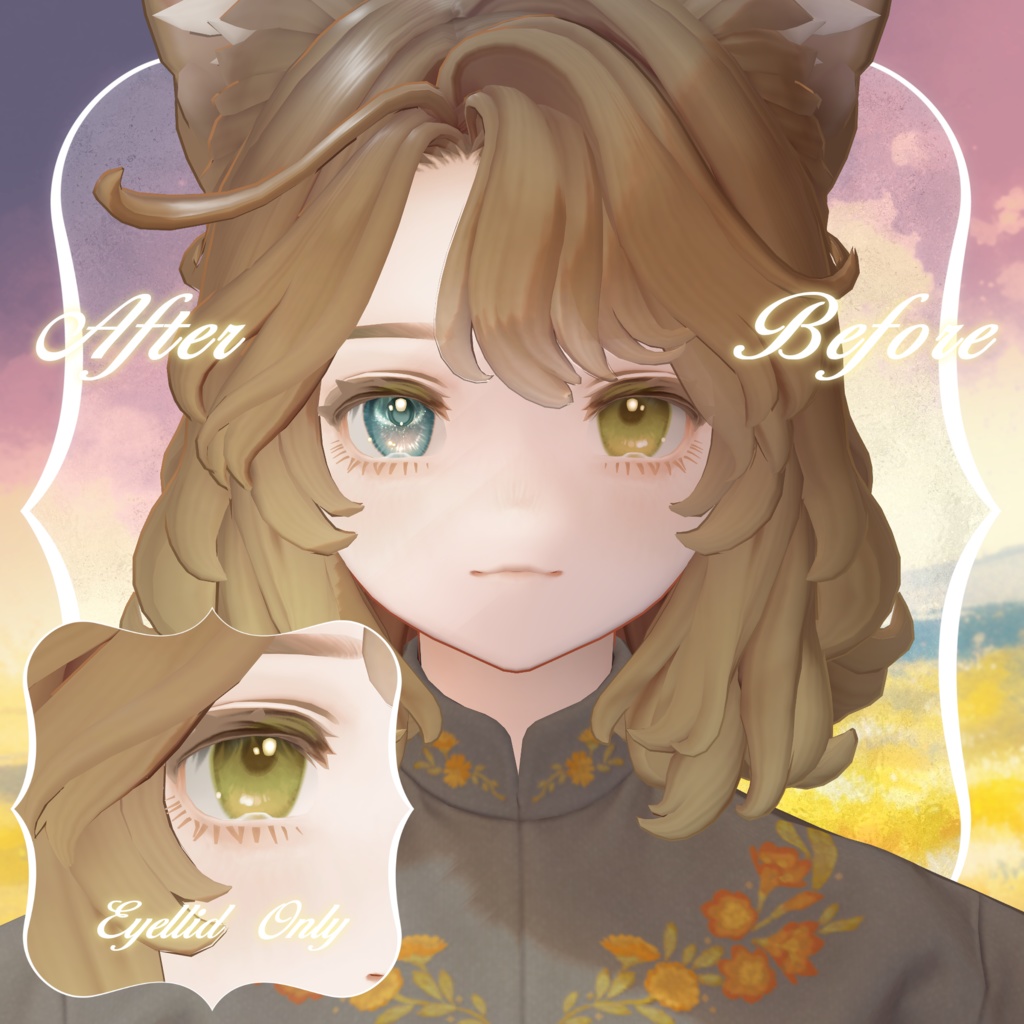 【Marycia専用】Blooming Bud Eye Texture