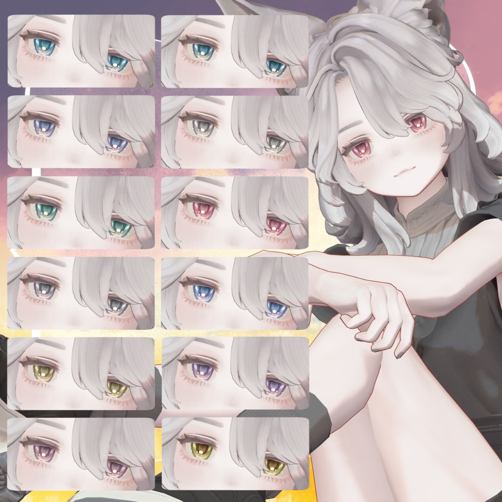 【Marycia専用】Blooming Bud Eye Texture