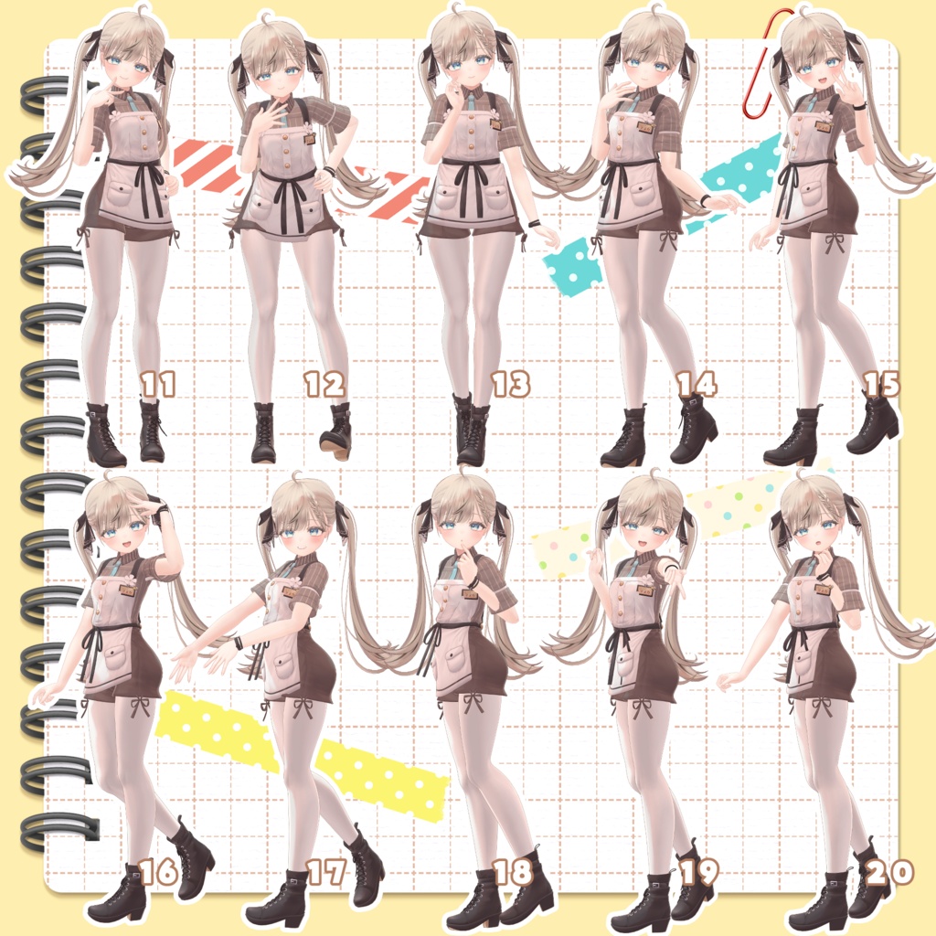 【Manuka無料】ふぉとぽーず📸【9アバター対応】