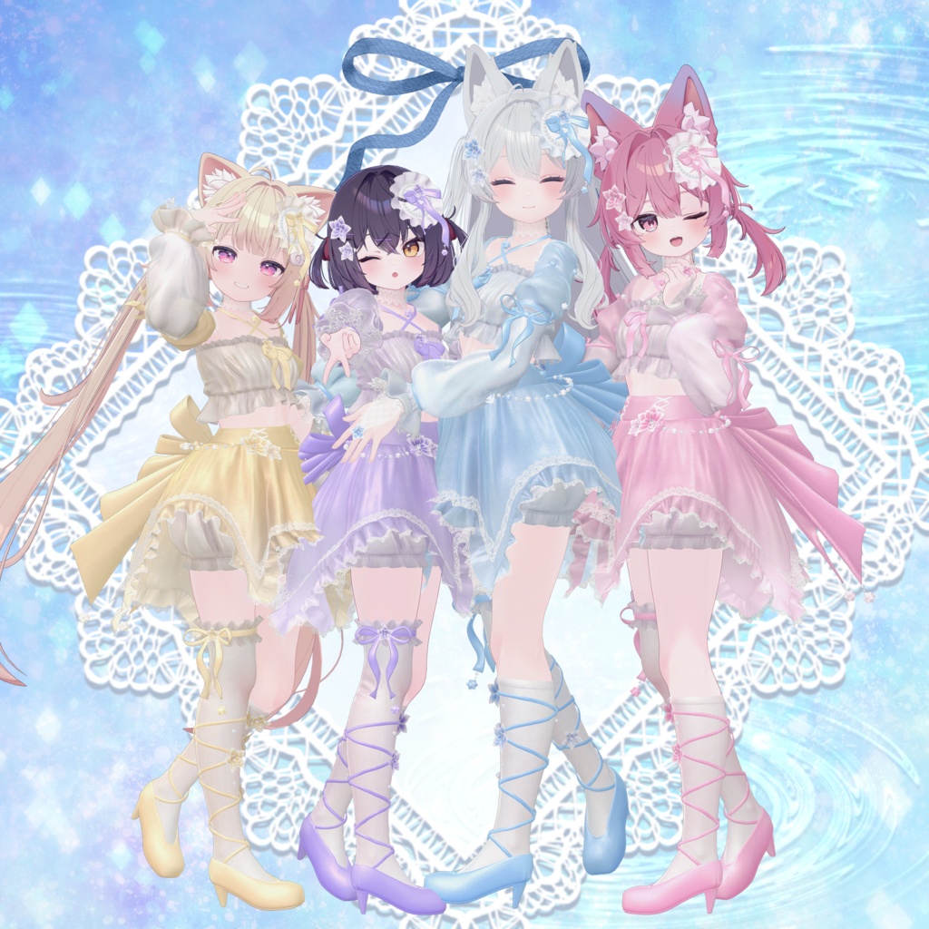 【PRキャンペーン中】💠Hydrangea Confeito💠【15アバター対応】