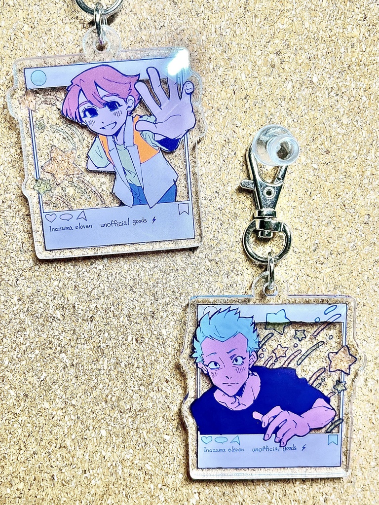 一之瀬・土門アクリルキーホルダー