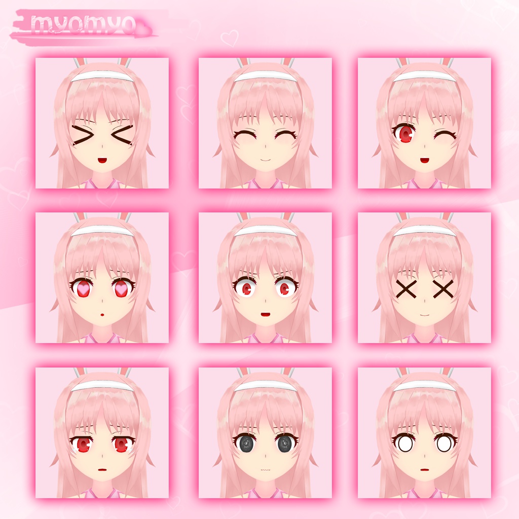 オリジナル3Dモデル (myomyo)