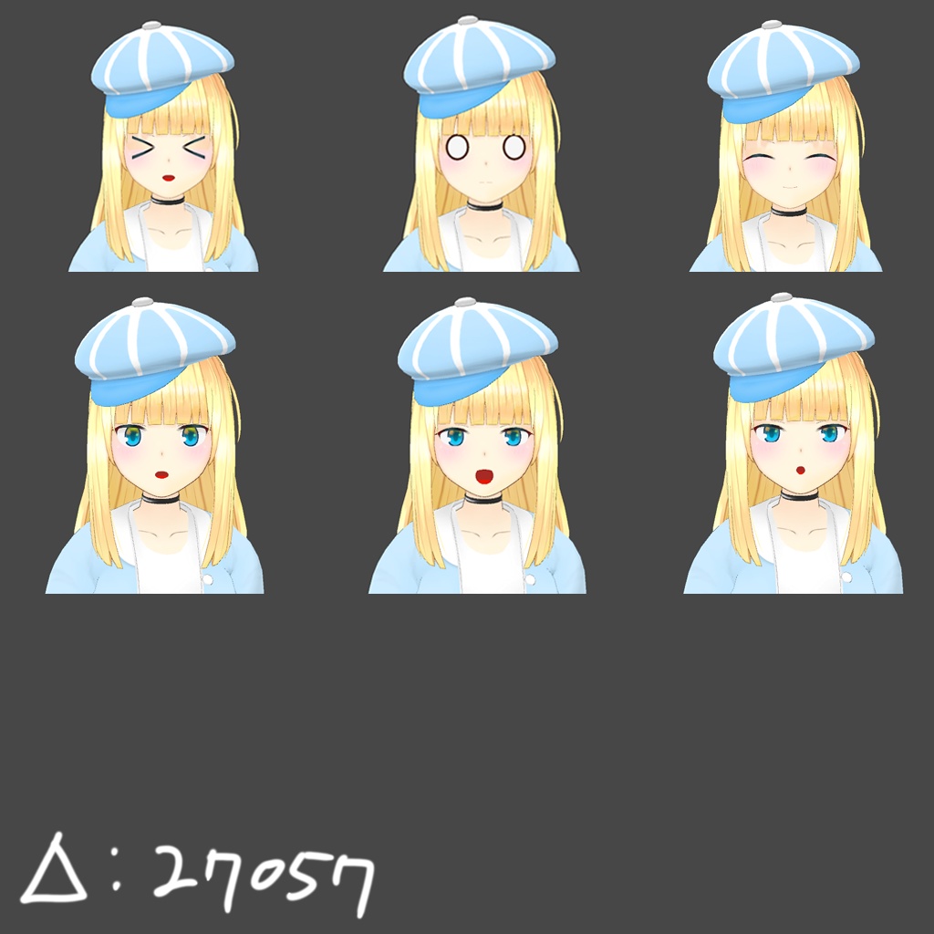 オリジナル3Dモデル (ELLA)