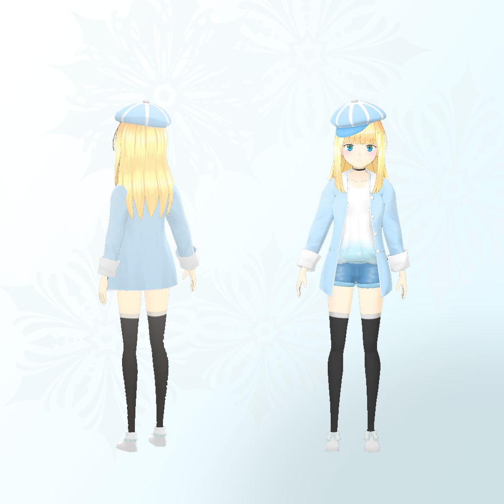 オリジナル3Dモデル (ELLA)