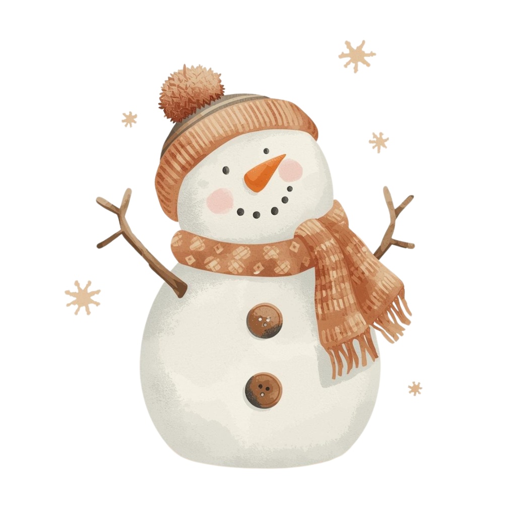 Nordic Noël — 北欧風クリスマスクリップアート10点セット