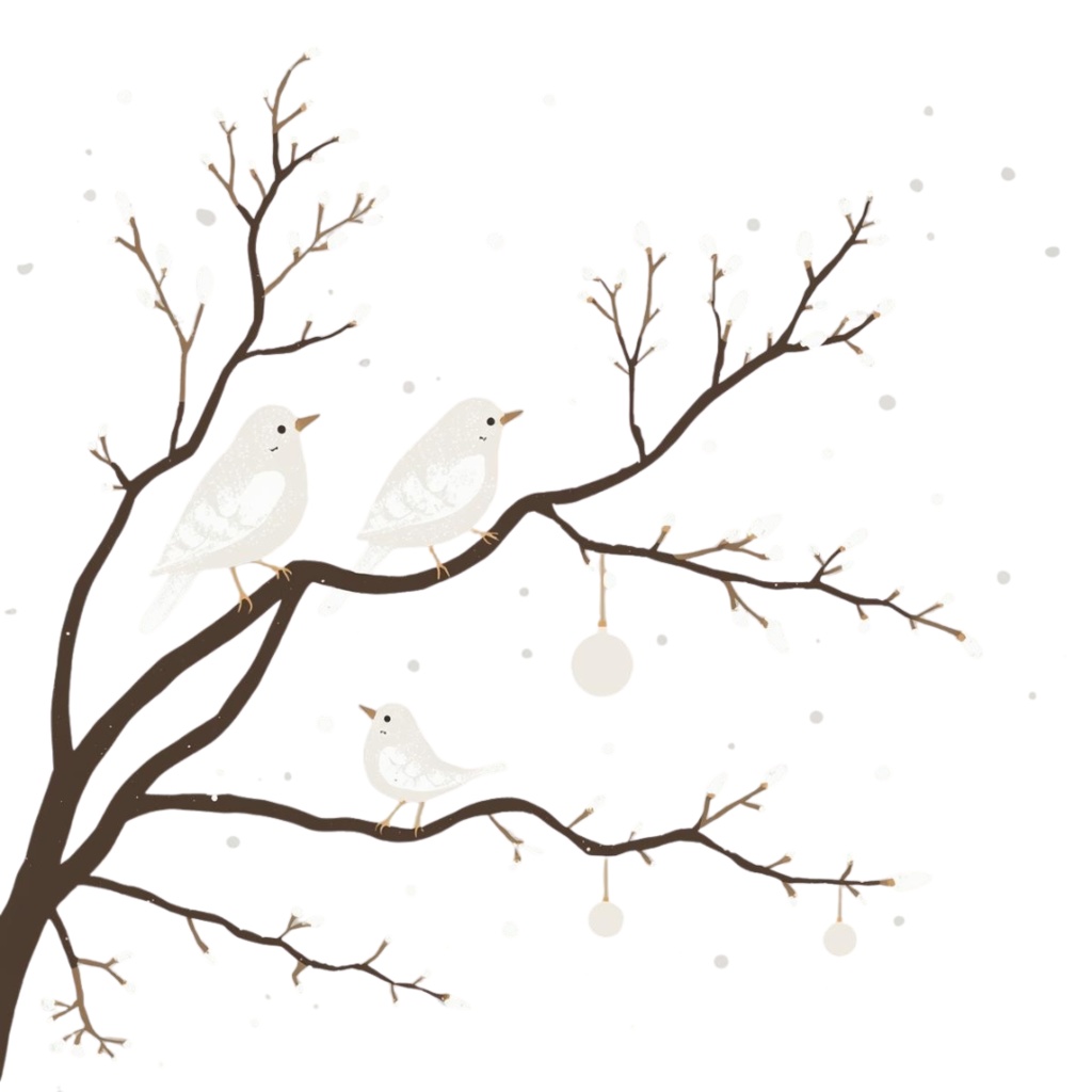 Nordic Noël — 北欧風クリスマスクリップアート10点セット