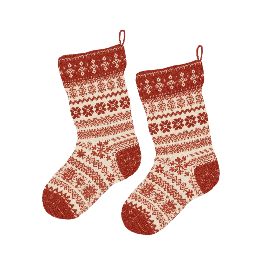 Nordic Noël — 北欧風クリスマスクリップアート10点セット