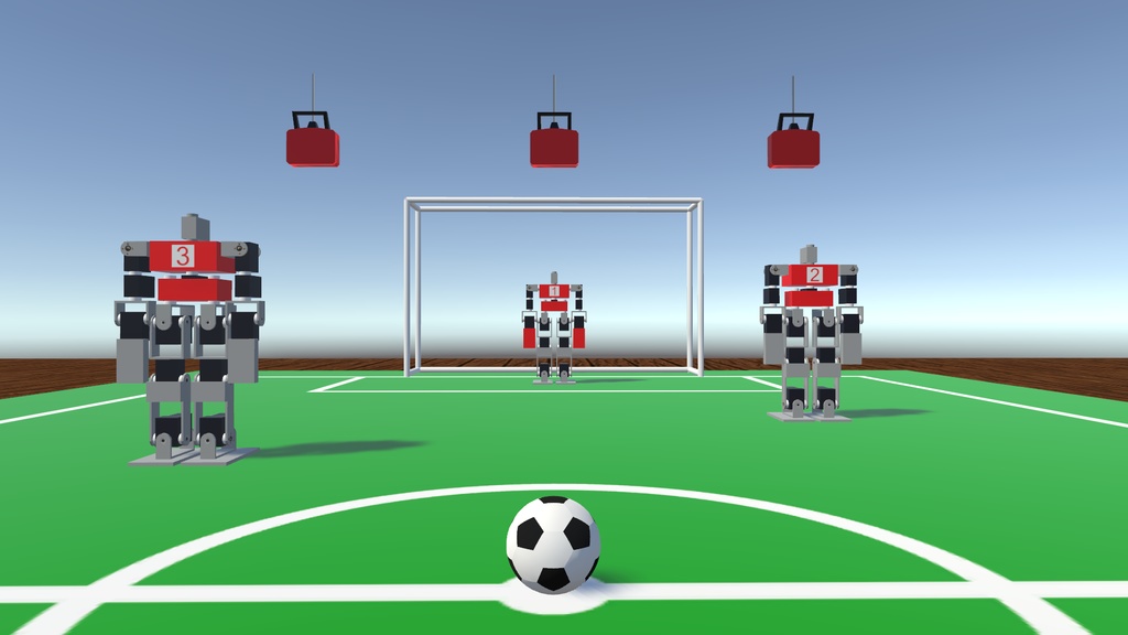 【無料】VRChat用ロボット操縦システム「Yenda」サッカー版