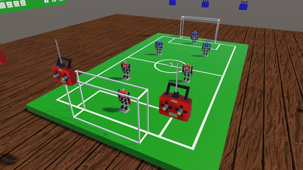 【無料】VRChat用ロボット操縦システム「Yenda」サッカー版