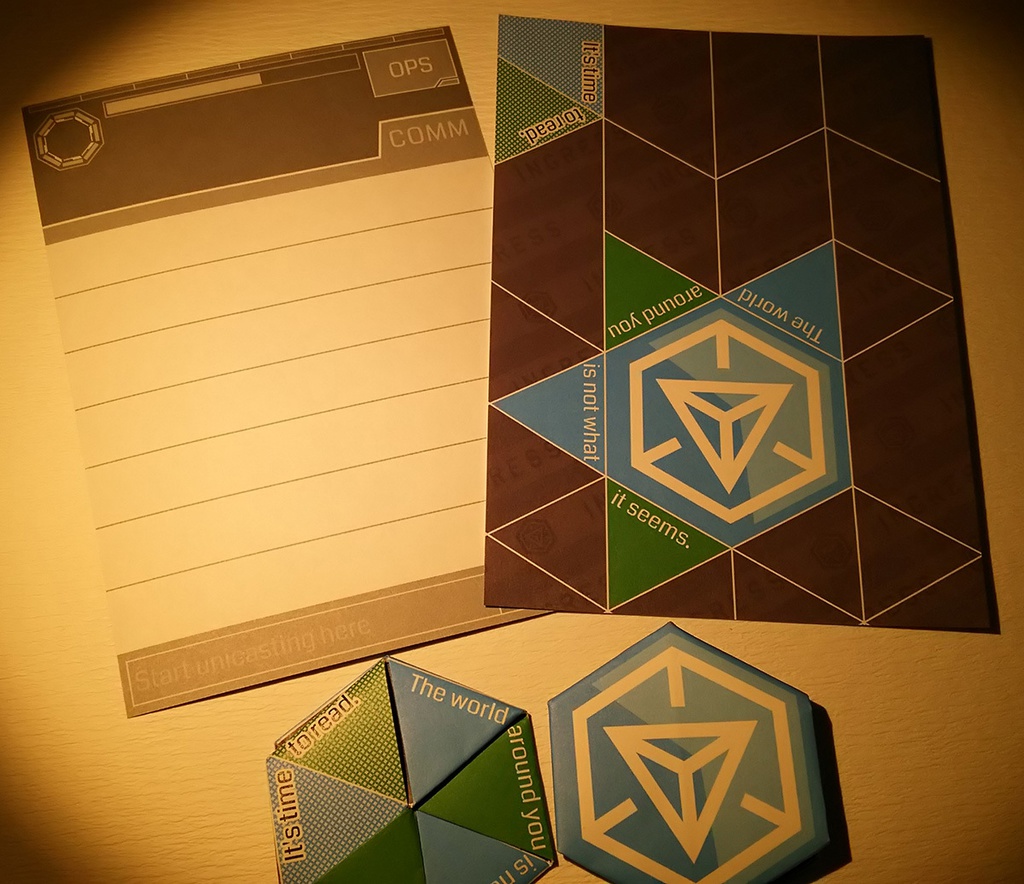 INGRESS AGENT'S MEMO