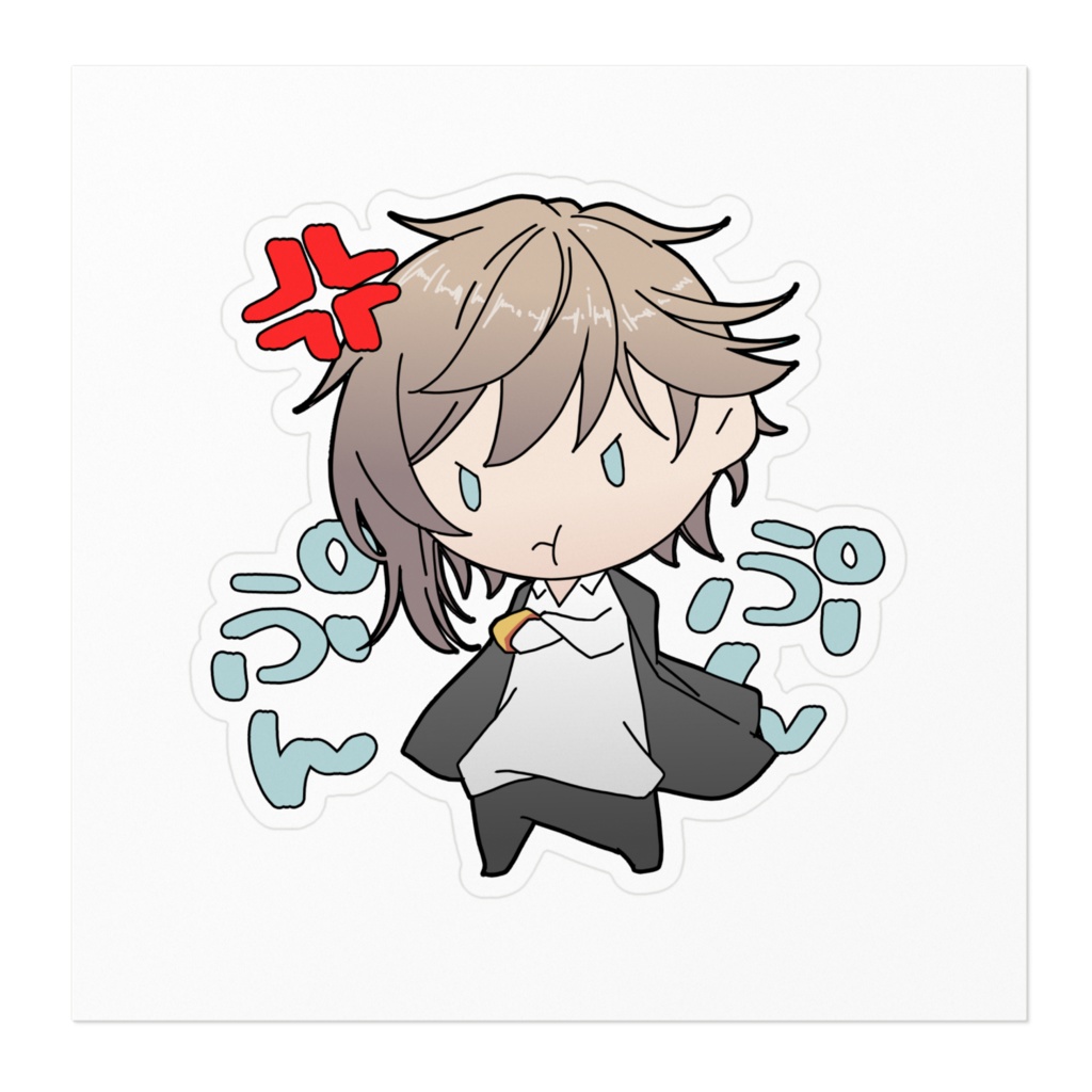 冨波遥ステッカー