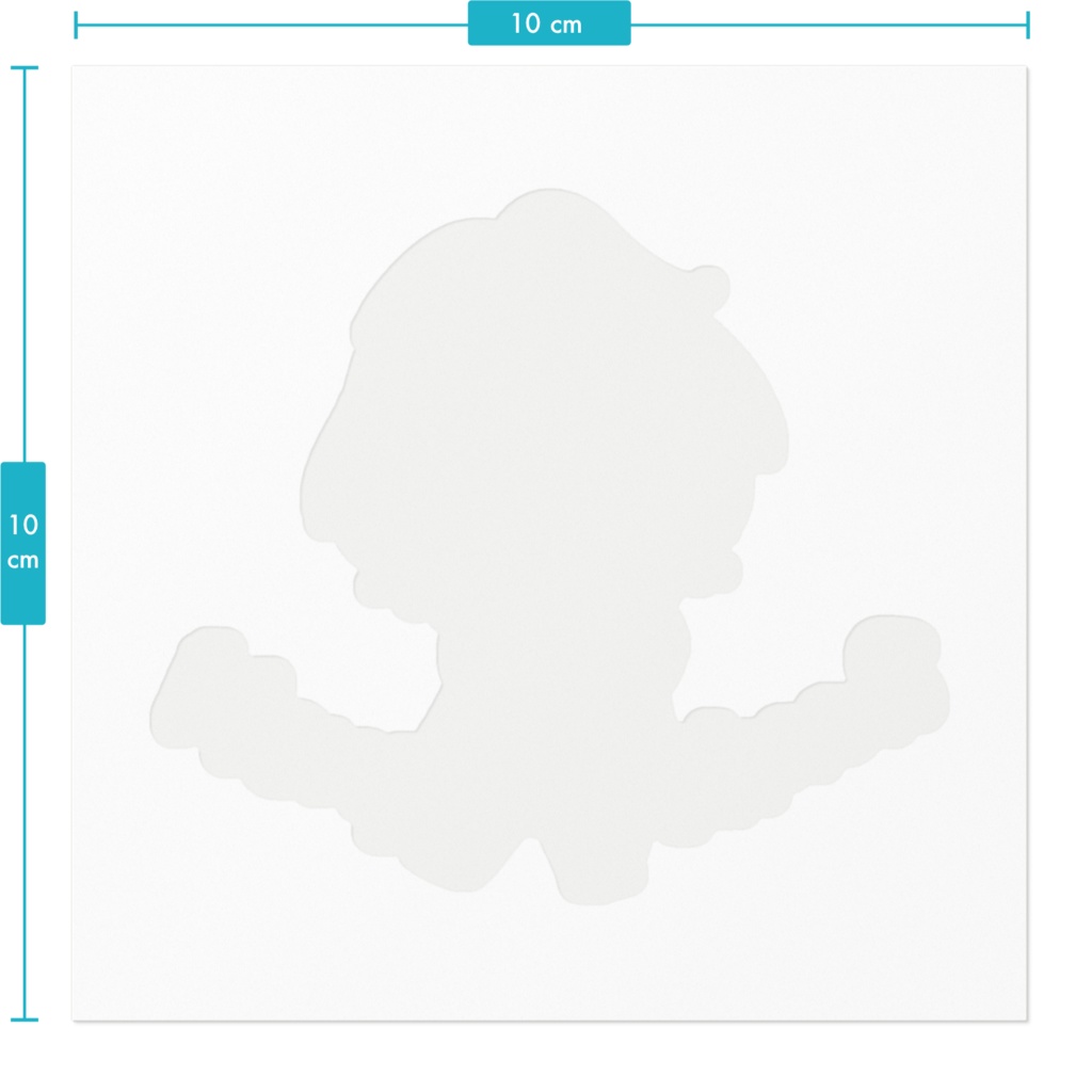 雪慈冬吏ステッカー